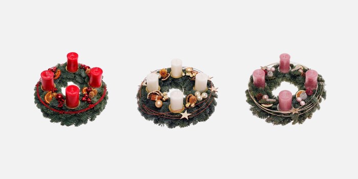 Fresca-Plant Adventskranz (30cm) - Galaxus